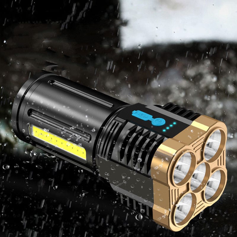 Outdoor Rechargeable Super Bright Flashlight