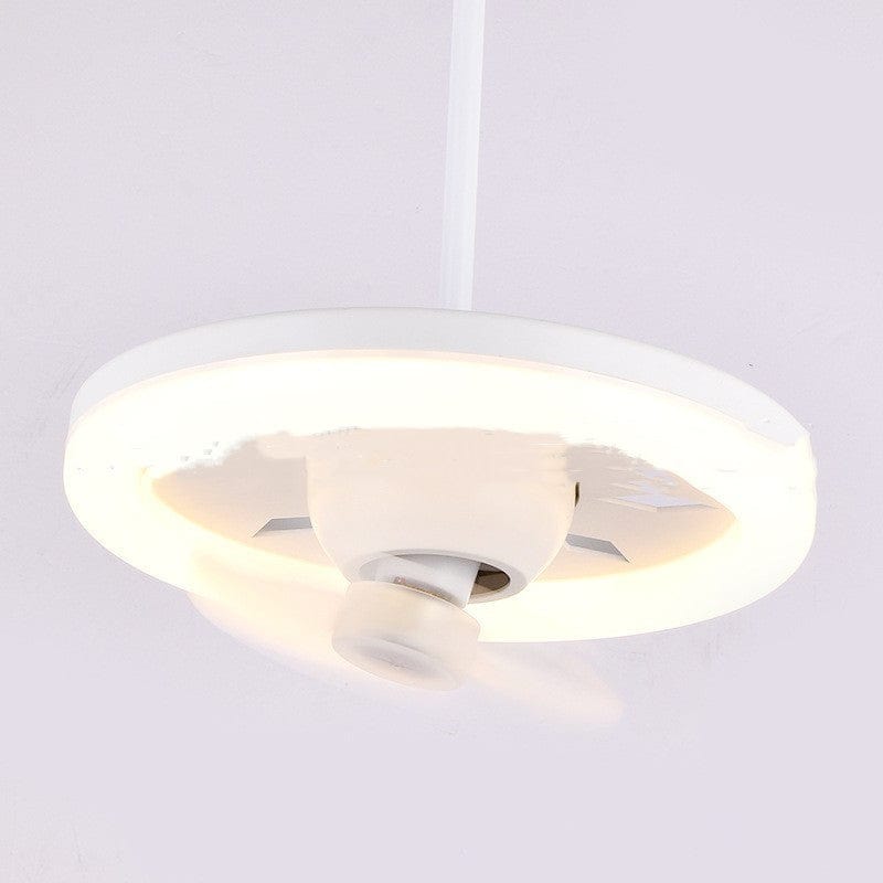 2in1 Radiant Rotating RC Ceiling Fan Lamp⁠