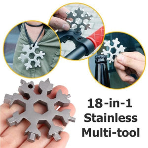 18 in 1 Multi Use Tool (Snowflake Tool) - Eminence International