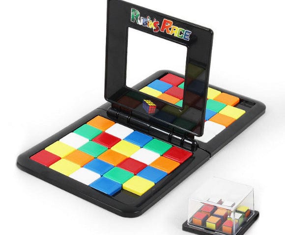 Color Battle Square Race Game Parent-Child Square Desktop Kids Puzzles Learning Educational Toys Anti Stress Boys Girls Gifts - Eminence International