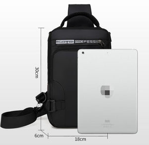 Elegant USB Charging Crossbody Shoulder Bag - Eminence International